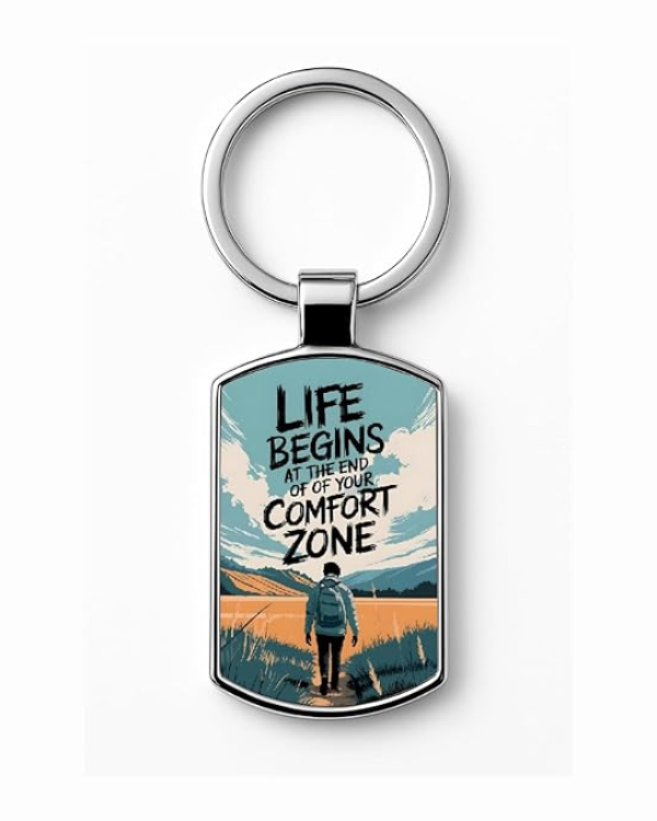 Premium Double Side Glossy Metal Keychains